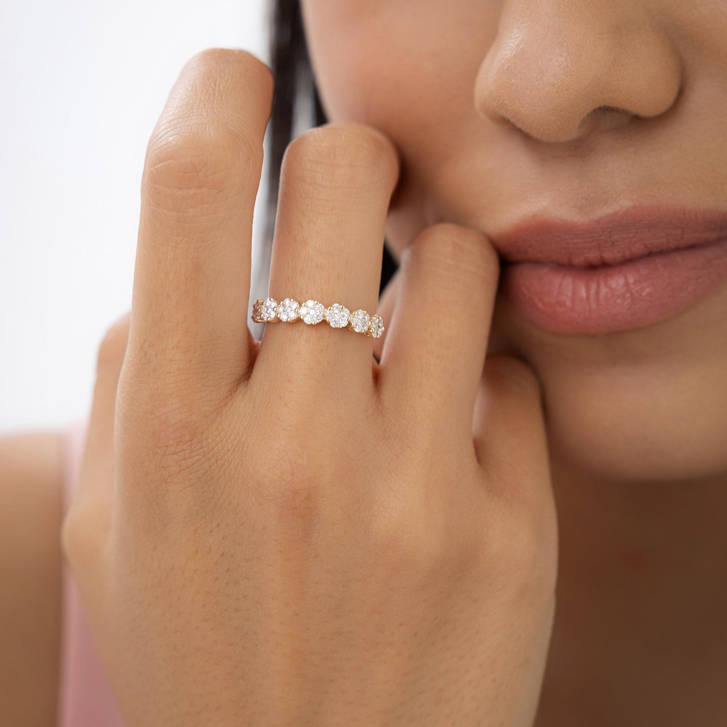 14k 0.50 ctw Illusion Setting Wedding Ring
