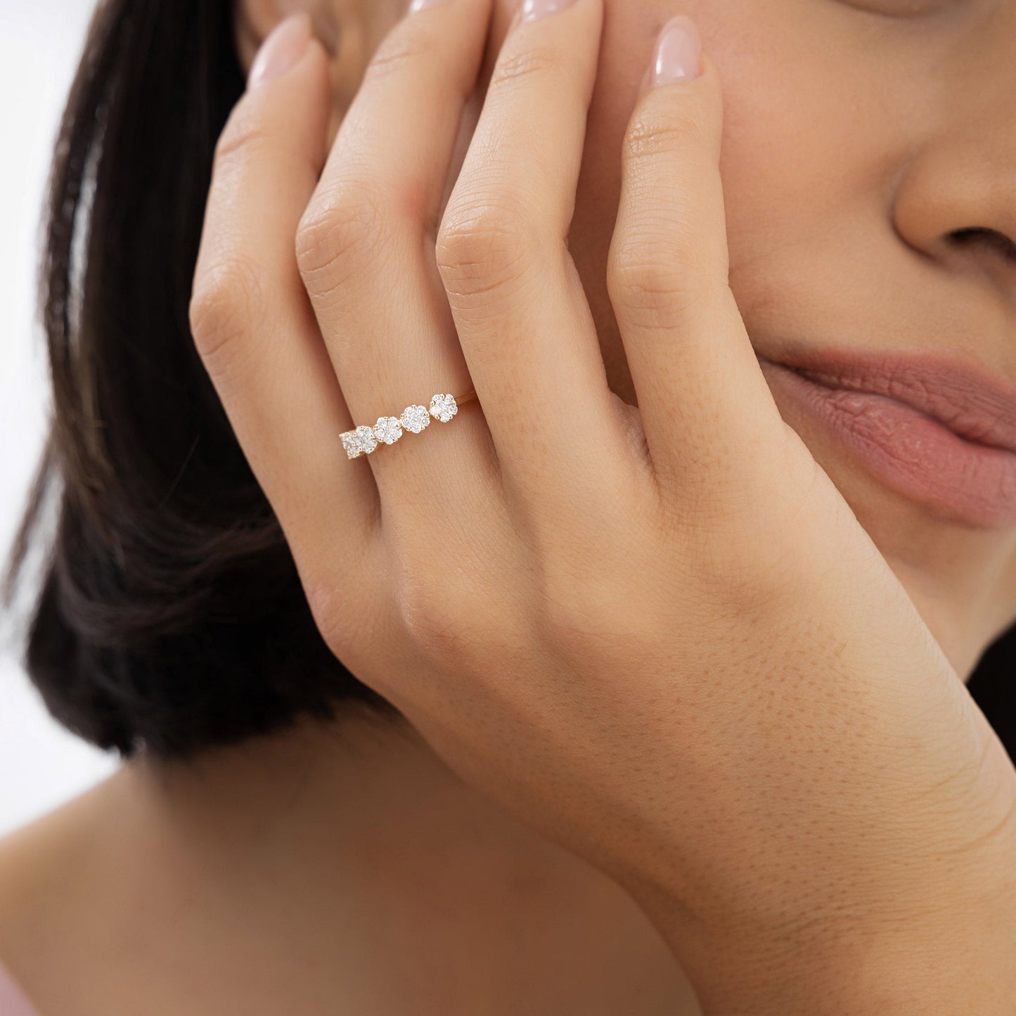 14k 0.50 ctw Illusion Setting Wedding Ring