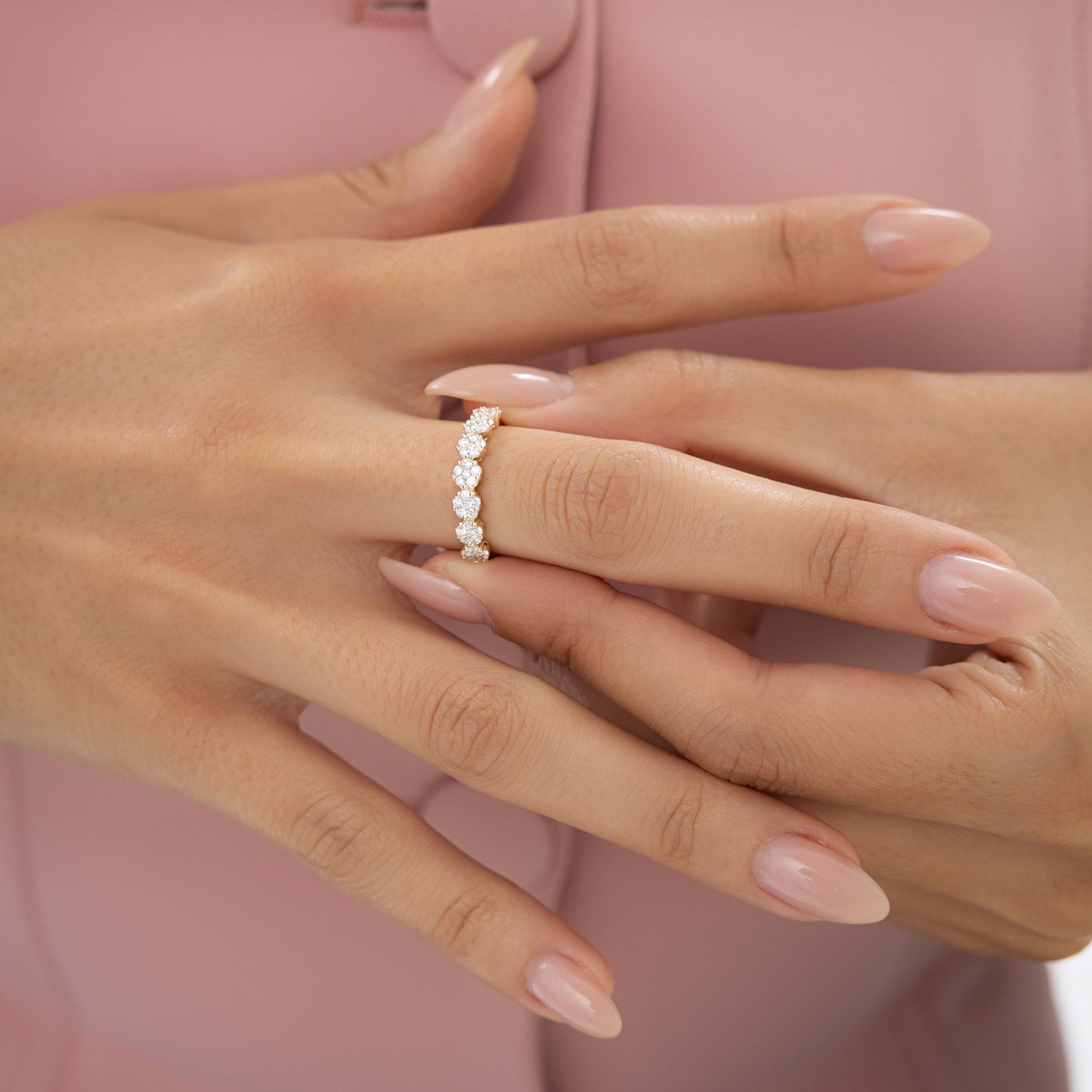 14k 0.50 ctw Illusion Setting Wedding Ring