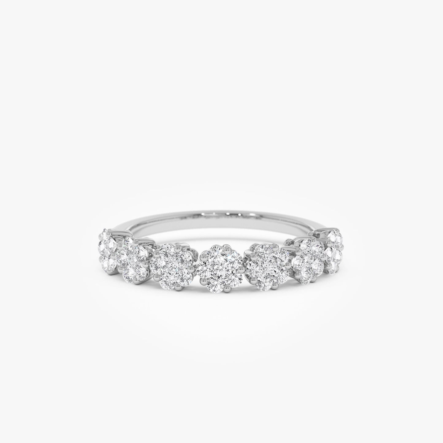 14k 0.50 ctw Illusion Setting Wedding Ring - Geum Jewels