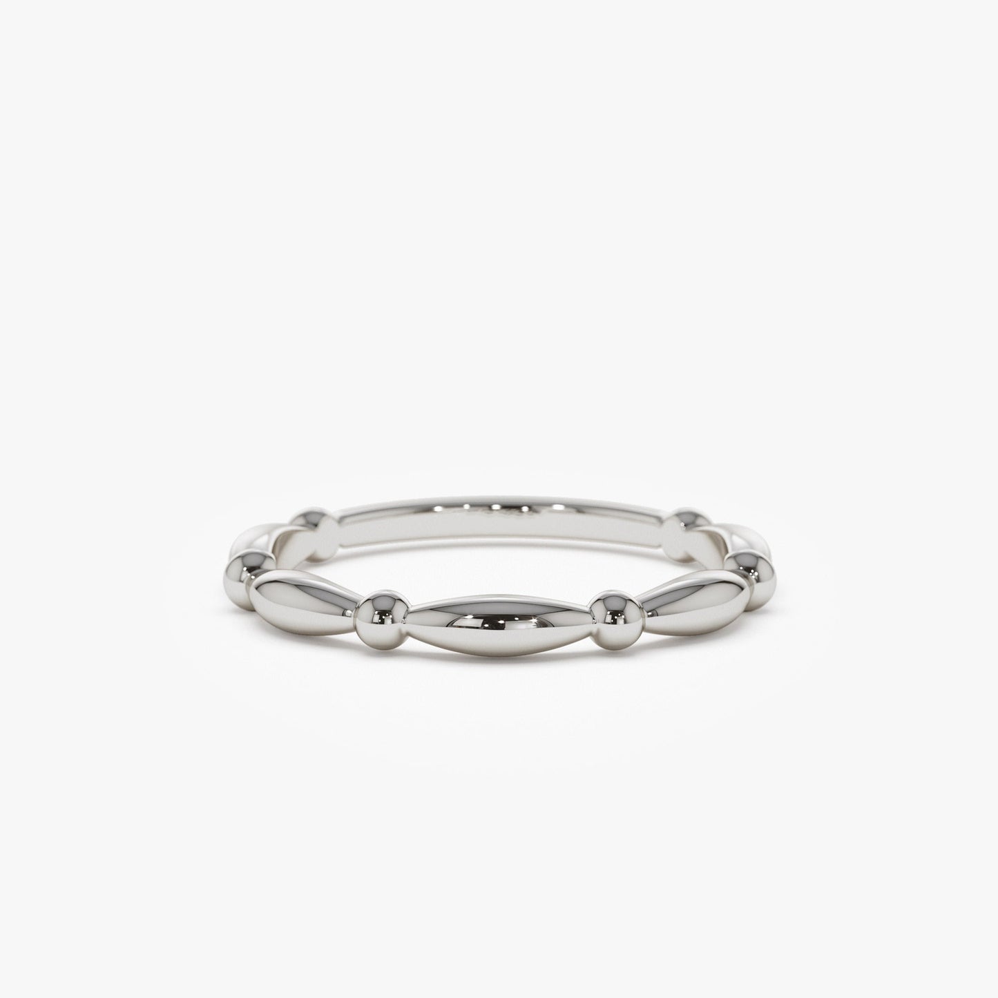 14K Cute Bead Stacking Band - Geum Jewels