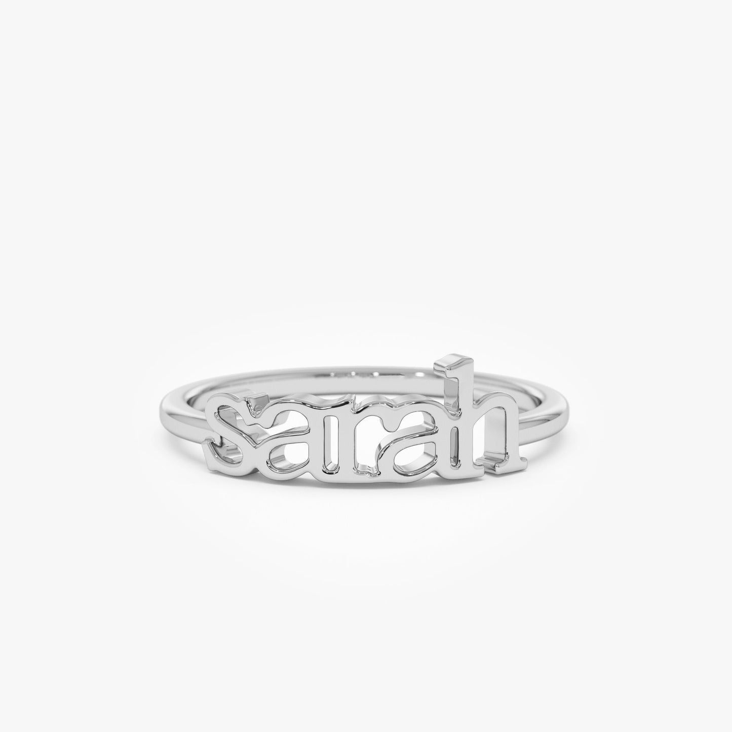 14K Gold Custom Name Ring - Geum Jewels