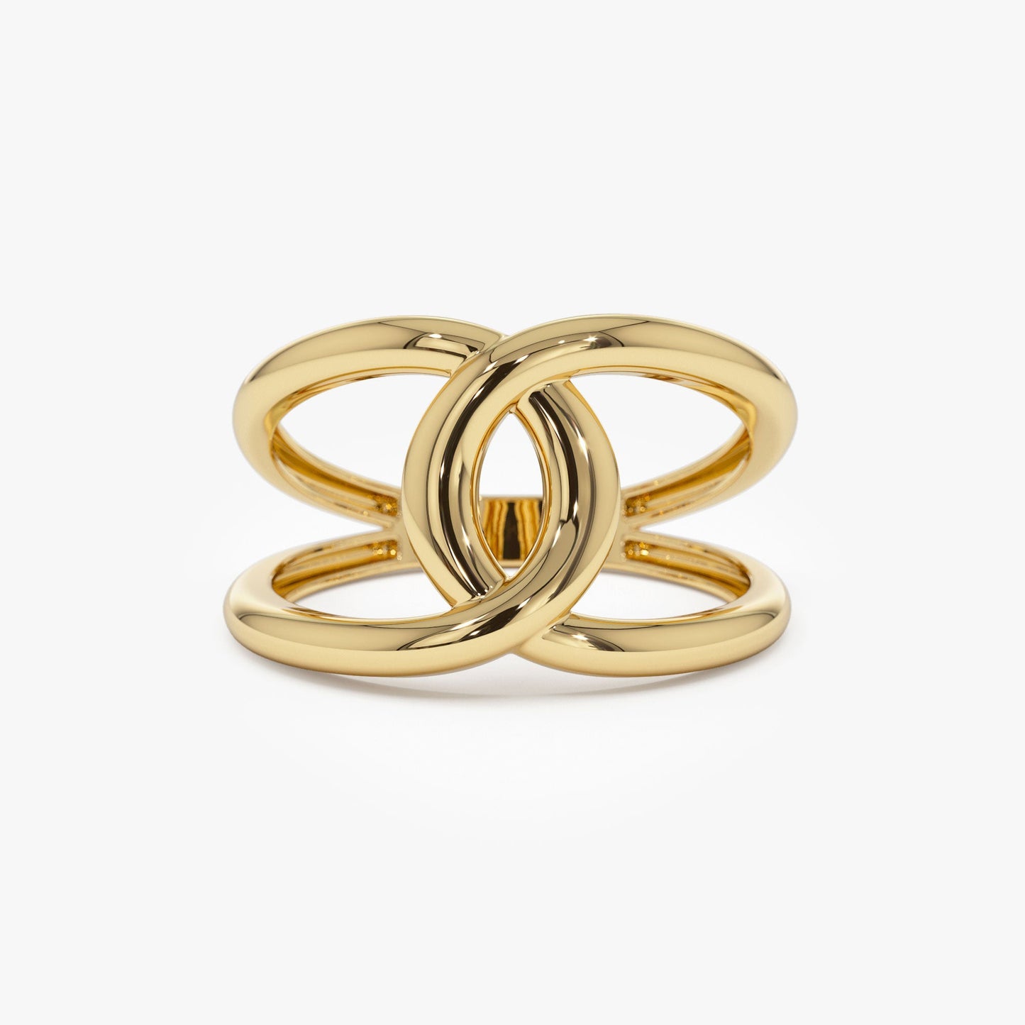 14k Gold Infinity Knot Ring - Geum Jewels