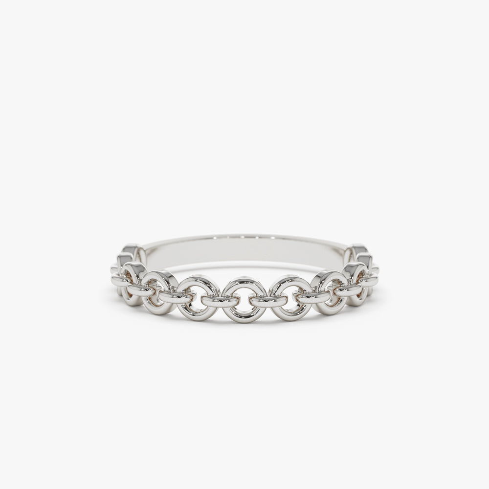 14K Gold Stackable Dainty Ring - Geum Jewels
