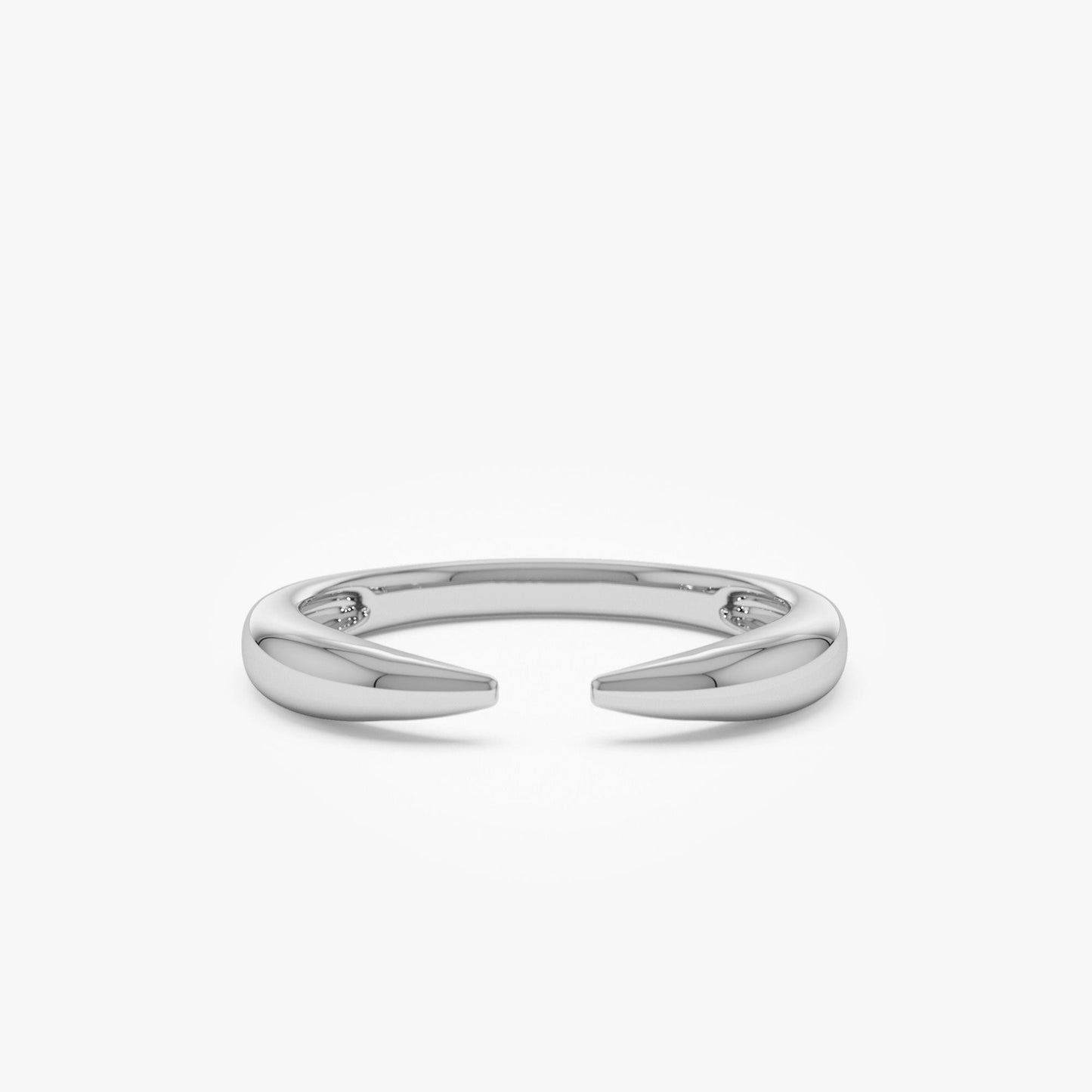 14K Open Claw Cuff Ring For Women - Geum Jewels