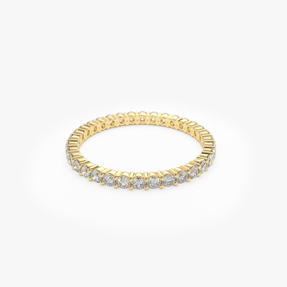 14k Prong Setting Diamond Eternity Ring