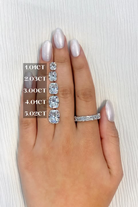 1.0- 3.0cts Elongated Cushion Lab-Grown Diamond Engagement Ring - Geum Jewels
