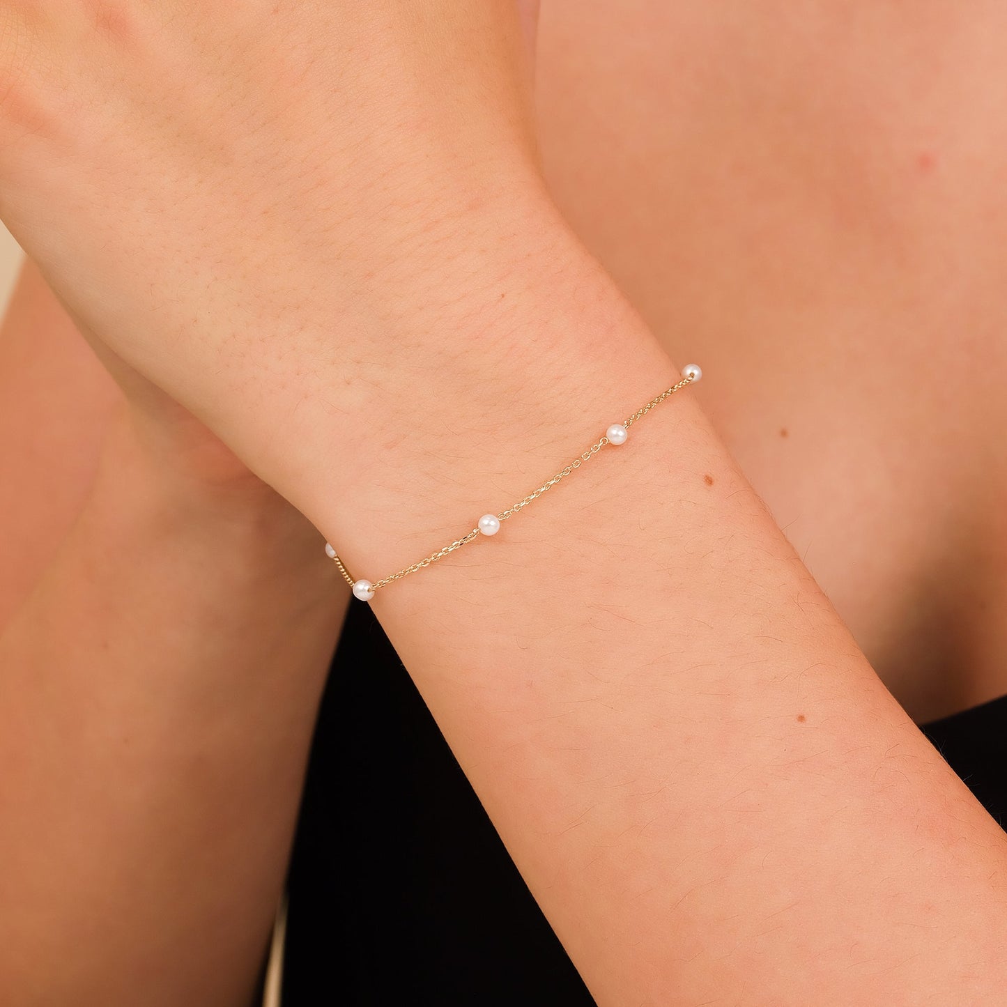 Pearl Station Bracelet, Perla