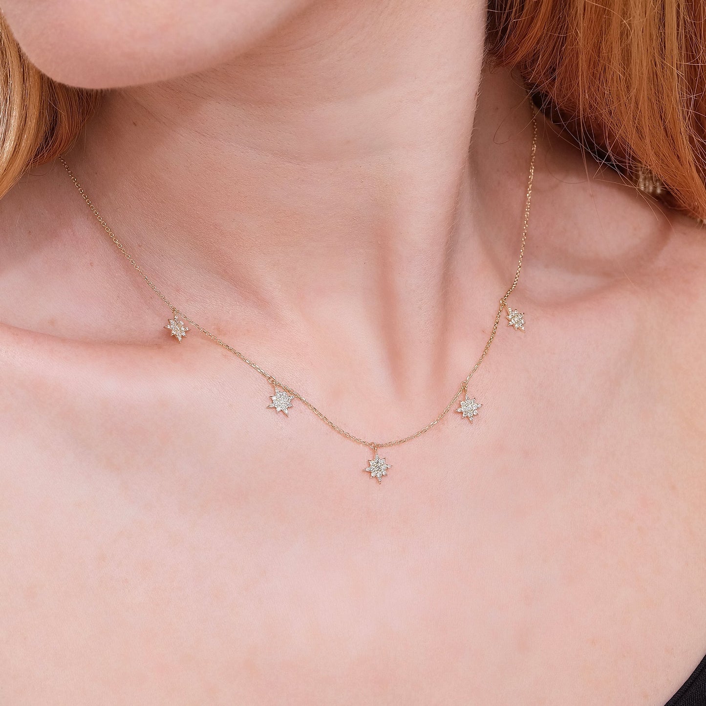 Starburst Station Necklace, Estelle