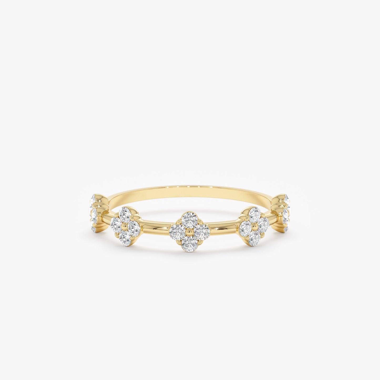 Diamond Multi Clover Ring, Emersyn - Geum Jewels