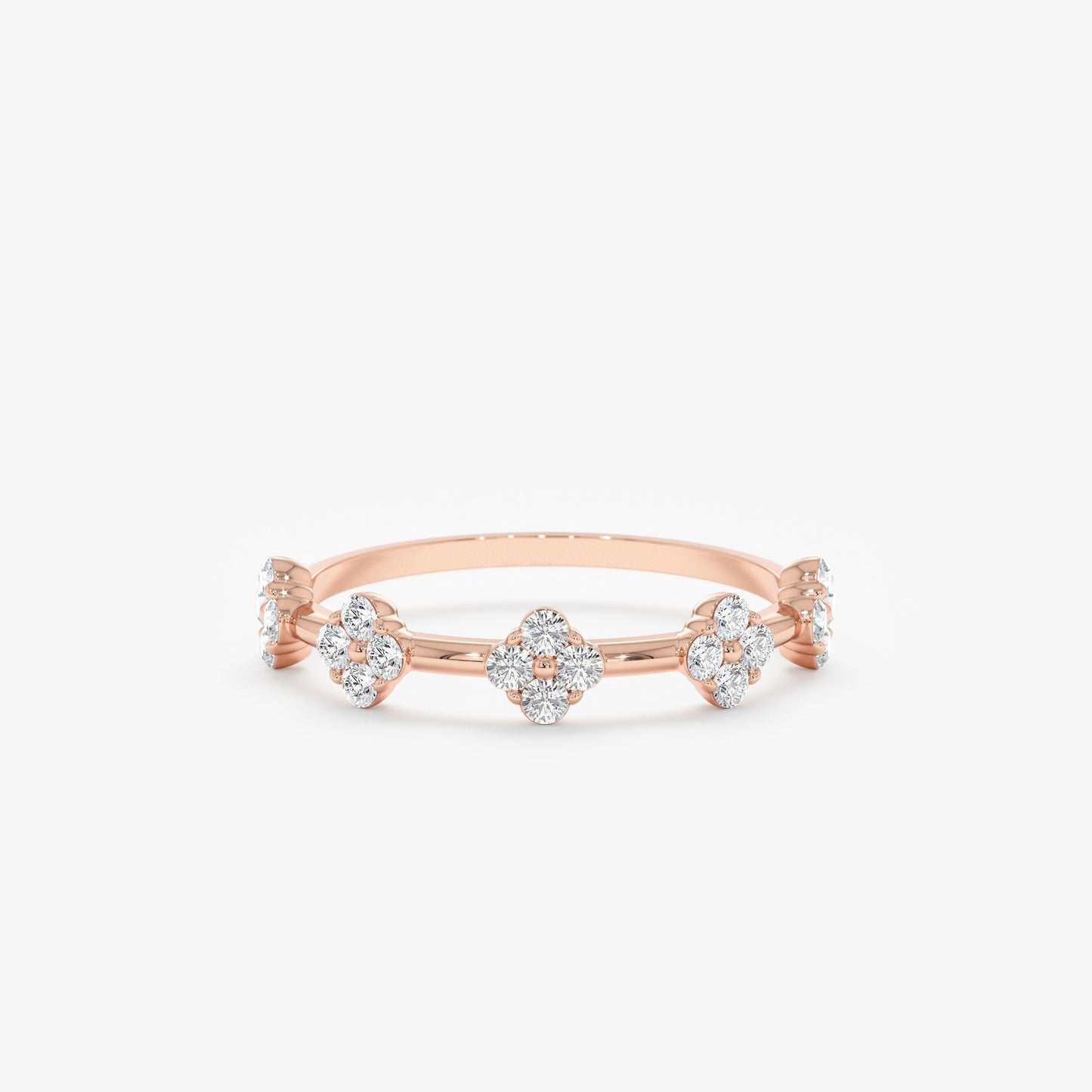 Diamond Multi Clover Ring, Emersyn - Geum Jewels
