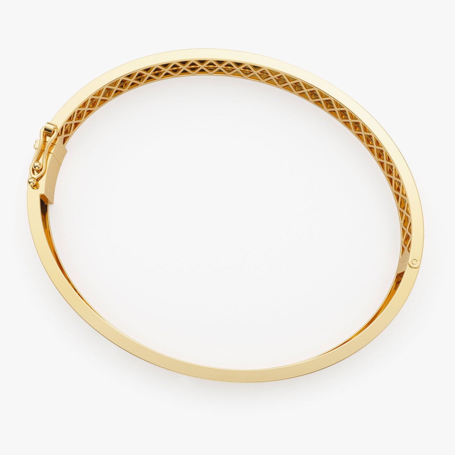 14K Personalized Roman Numeral Bangle Bracelet