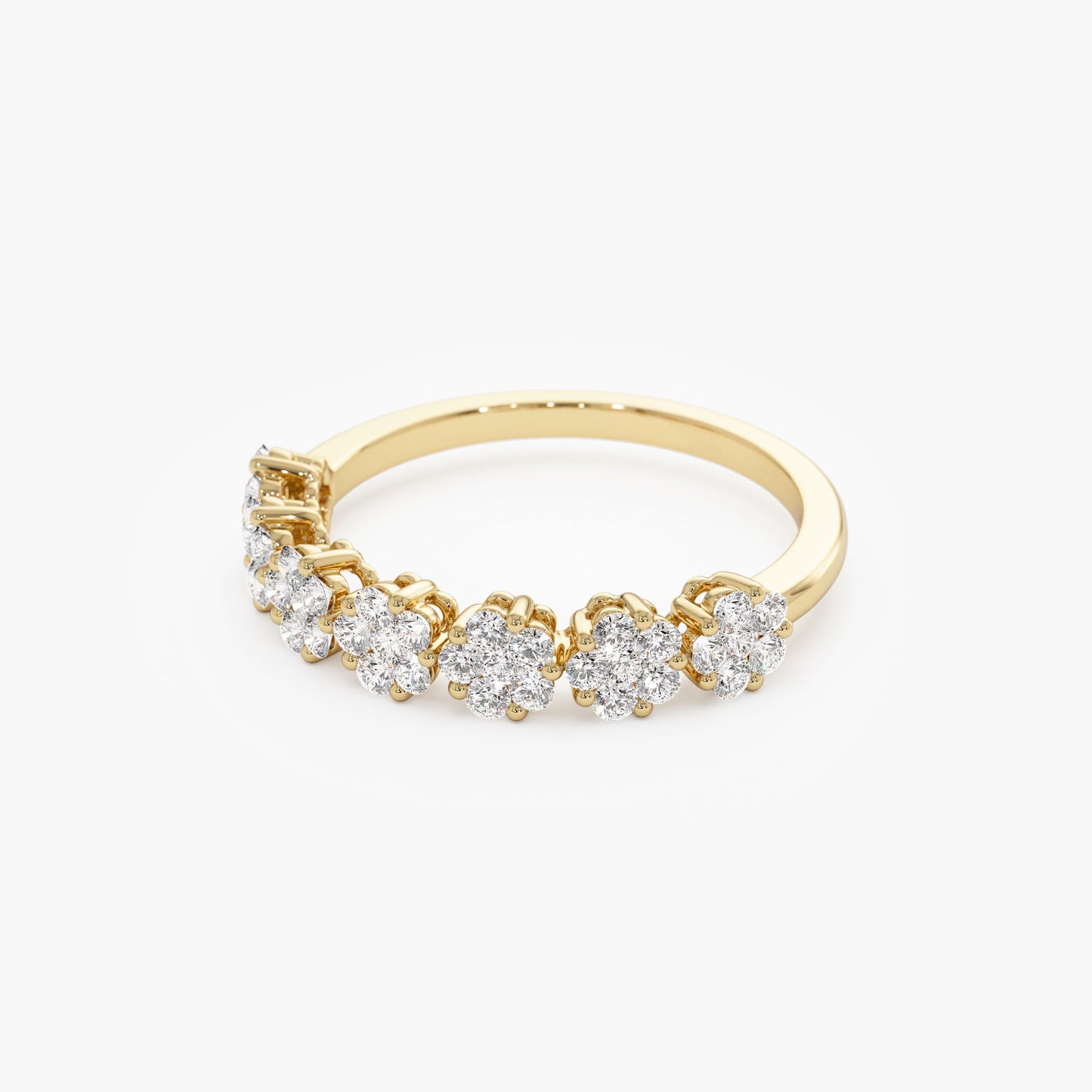 14k 0.50 ctw Illusion Setting Wedding Ring - Geum Jewels