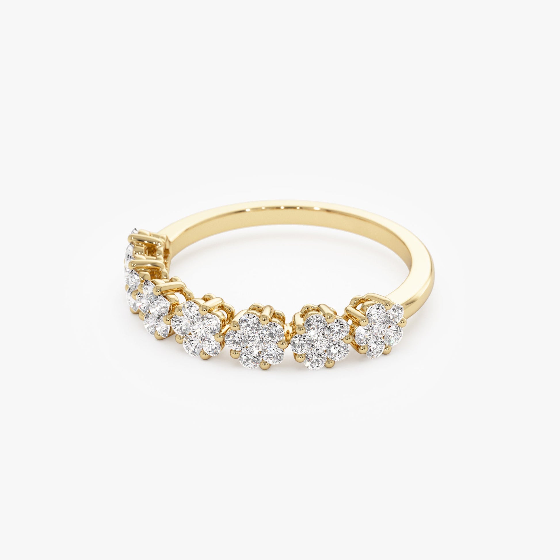 14k 0.50 ctw Illusion Setting Wedding Ring - Geum Jewels