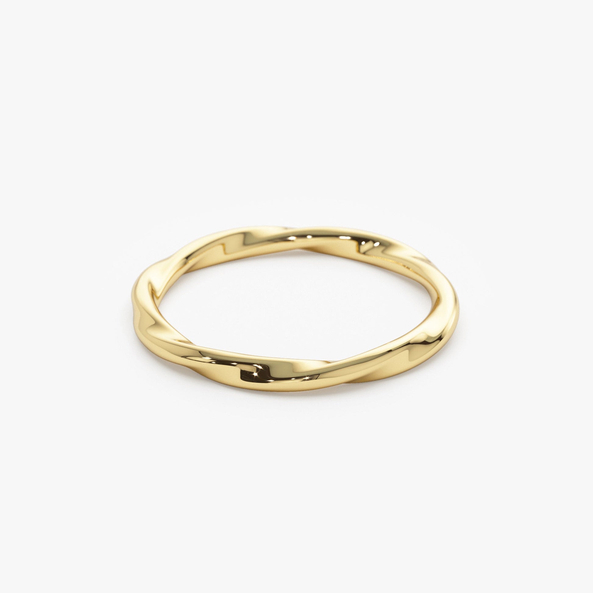 14k Wavy Promise Ring