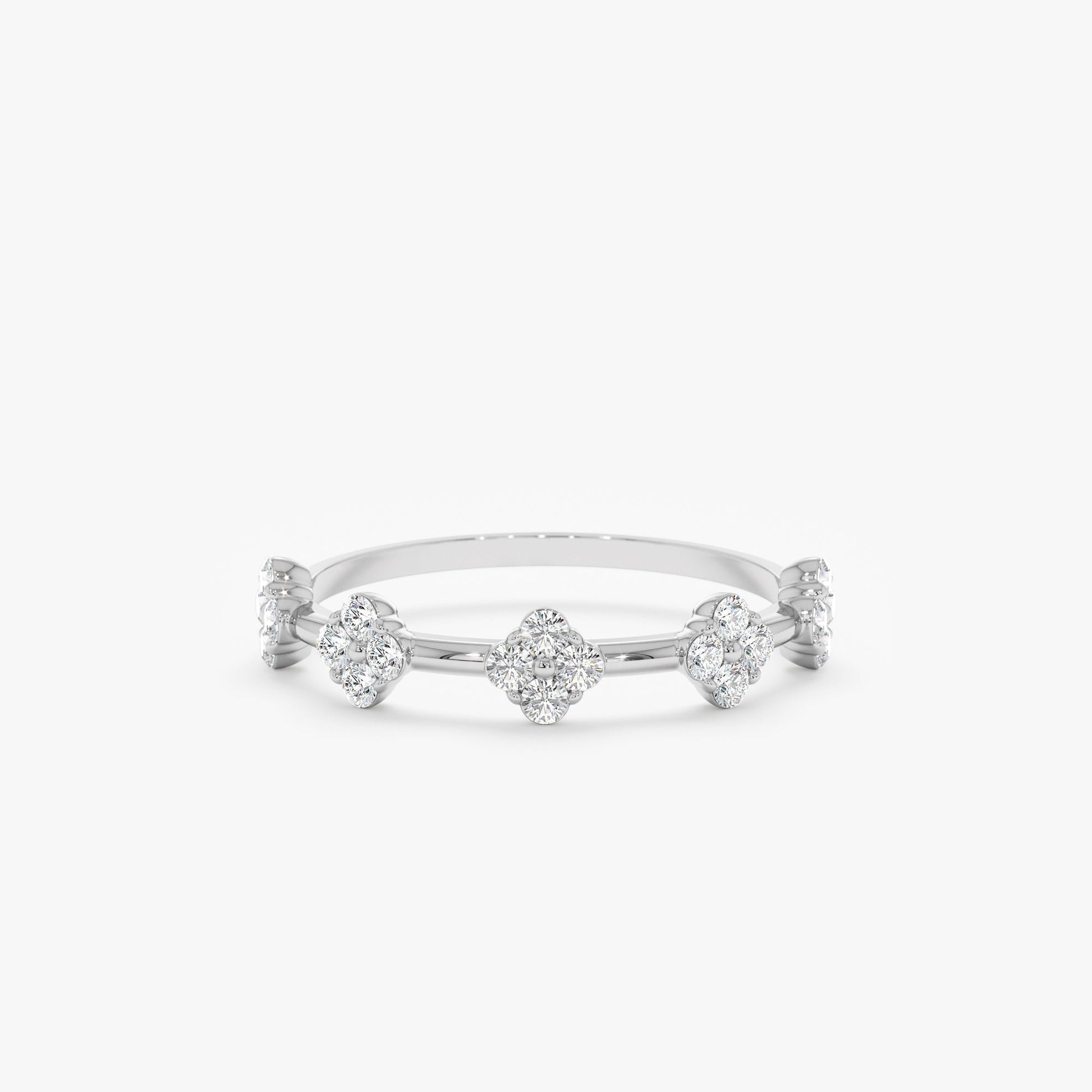 Diamond Multi Clover Ring, Emersyn - Geum Jewels