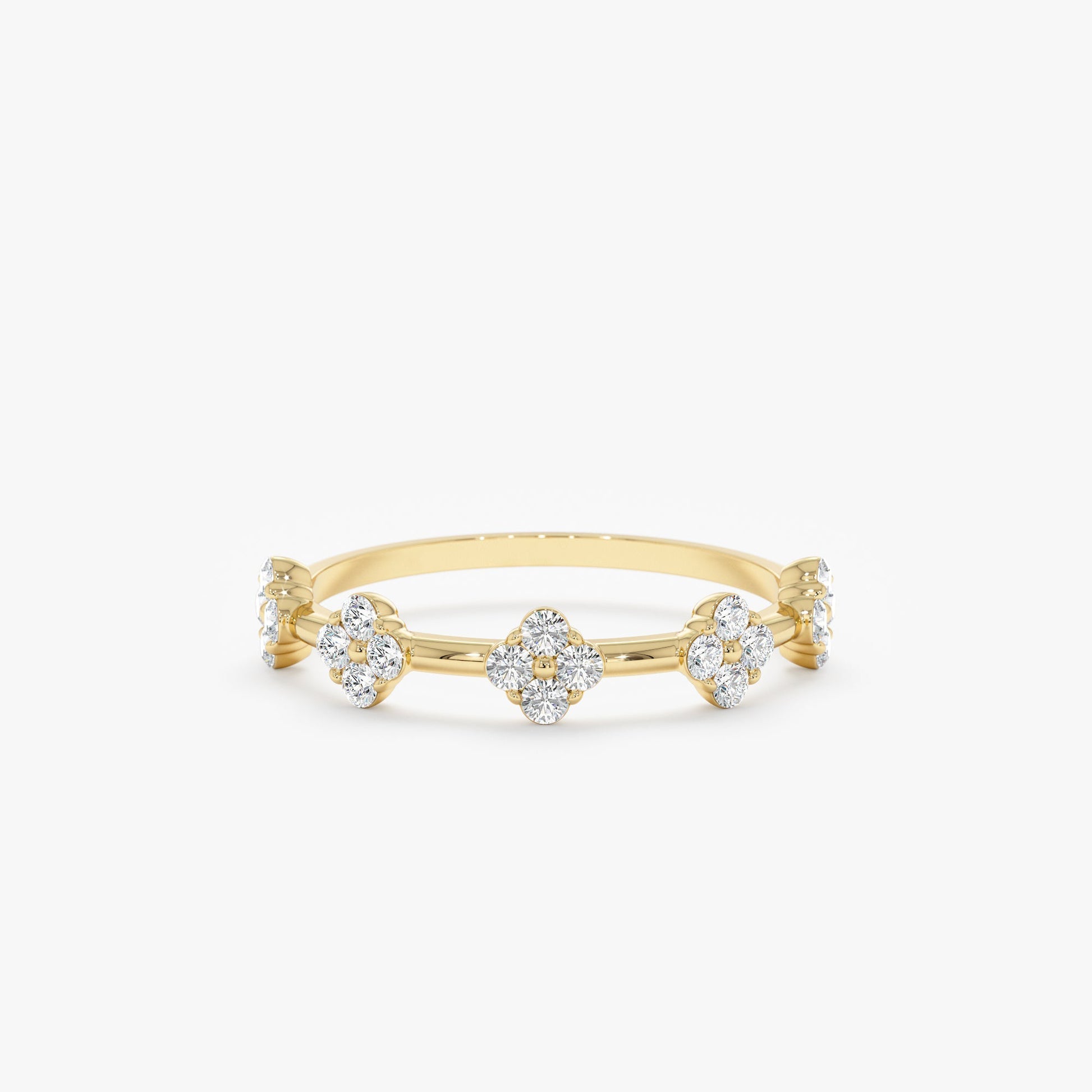 Diamond Multi Clover Ring, Emersyn - Geum Jewels