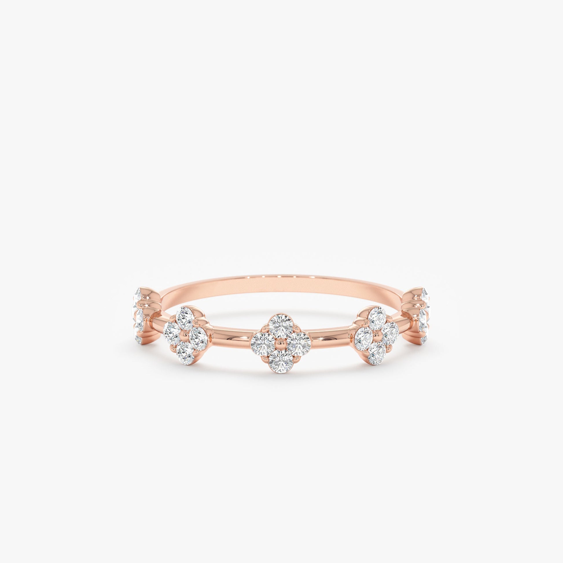 Diamond Multi Clover Ring, Emersyn - Geum Jewels