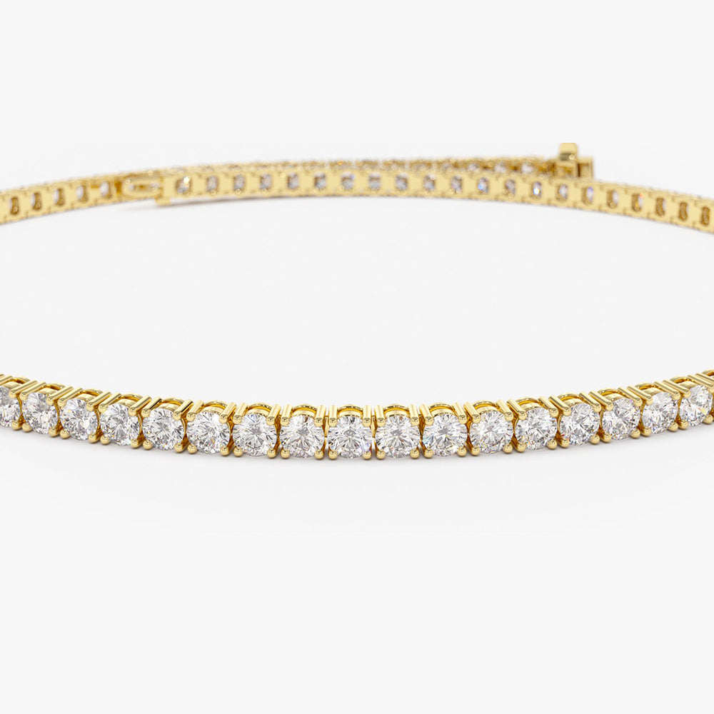 14K Diamond Tennis Bracelet 2.20 ctw